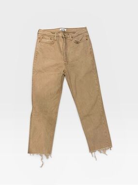 REDONE 70s High Rise Stove Pipe Straight-Leg Jeans